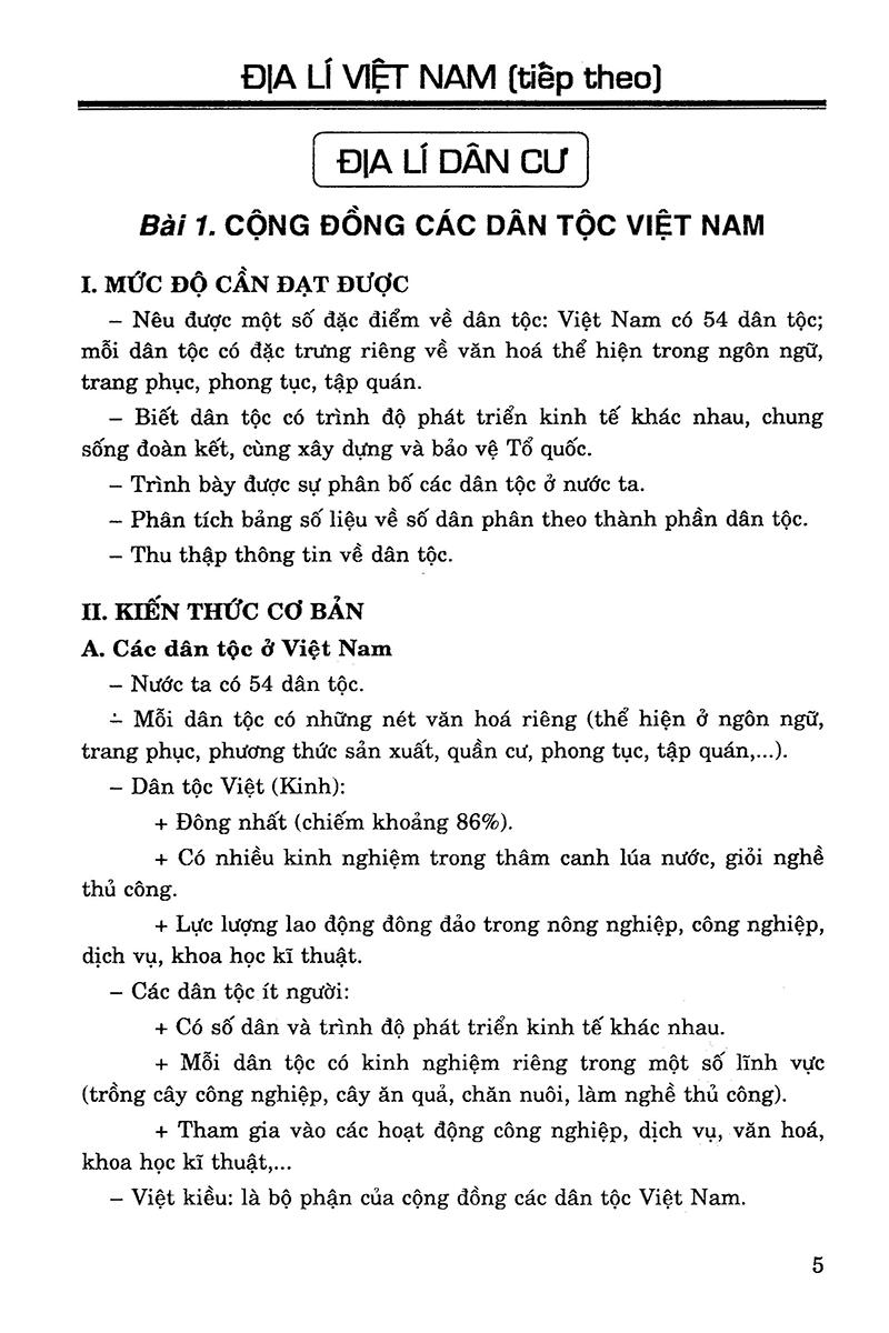 Học Tốt Địa Lí Lớp 9