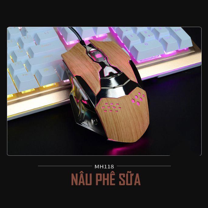 Chuột máy tính - Mouse game thủ Detek M118