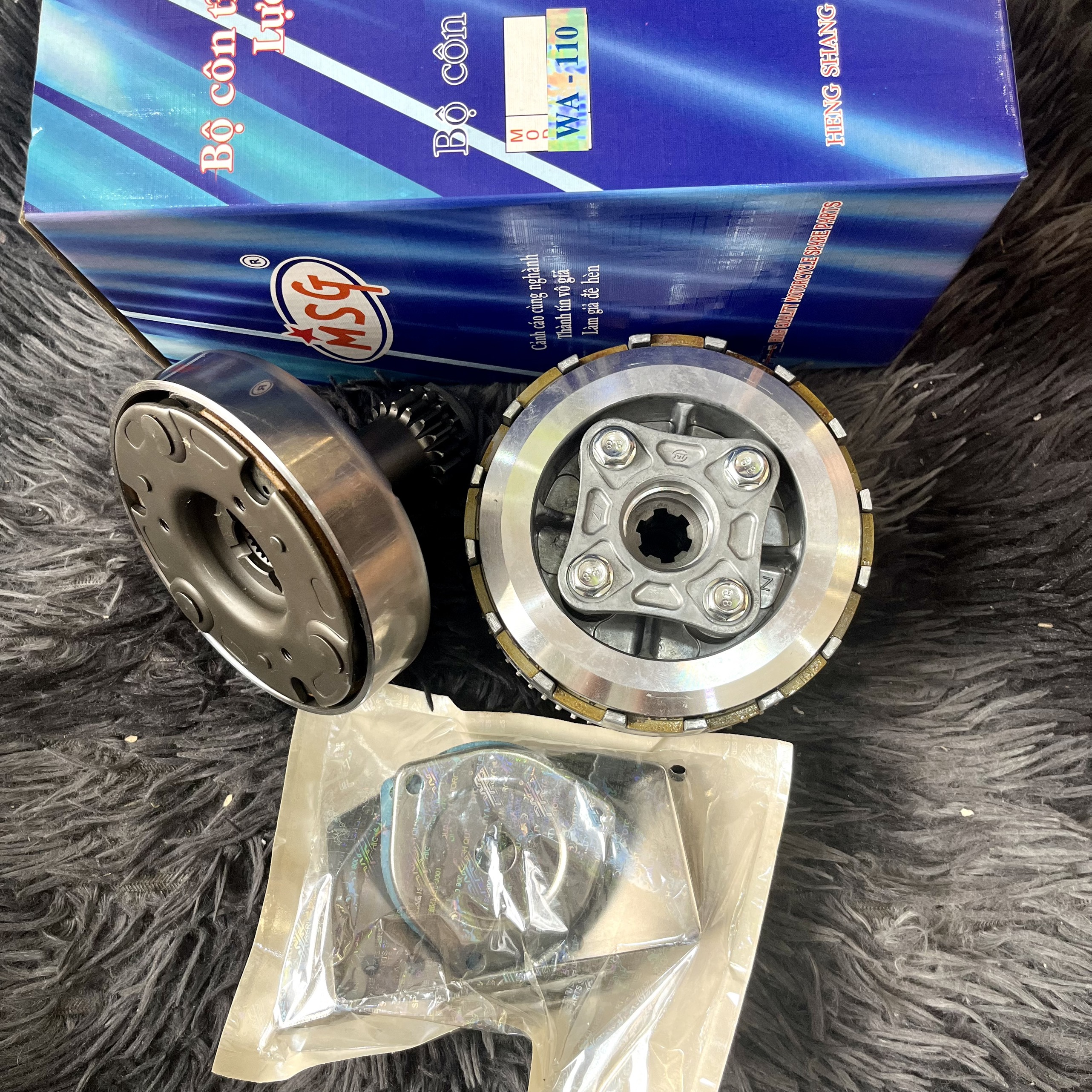 Nồi côn ly hợp pag wave 100 - 110 dream , ex 50 , sirius 50, hàng chính hãng