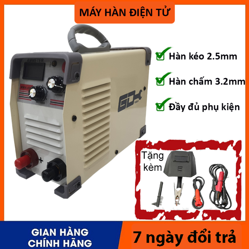 Bảng giá ( CHỈ CÒN MÀU CAM ) Máy hàn điện tử mini , máy hàn nhỏ dùng gia đình - máy đầy đủ phụ kiện, hàng chính hãng MÀU CAM GGG420