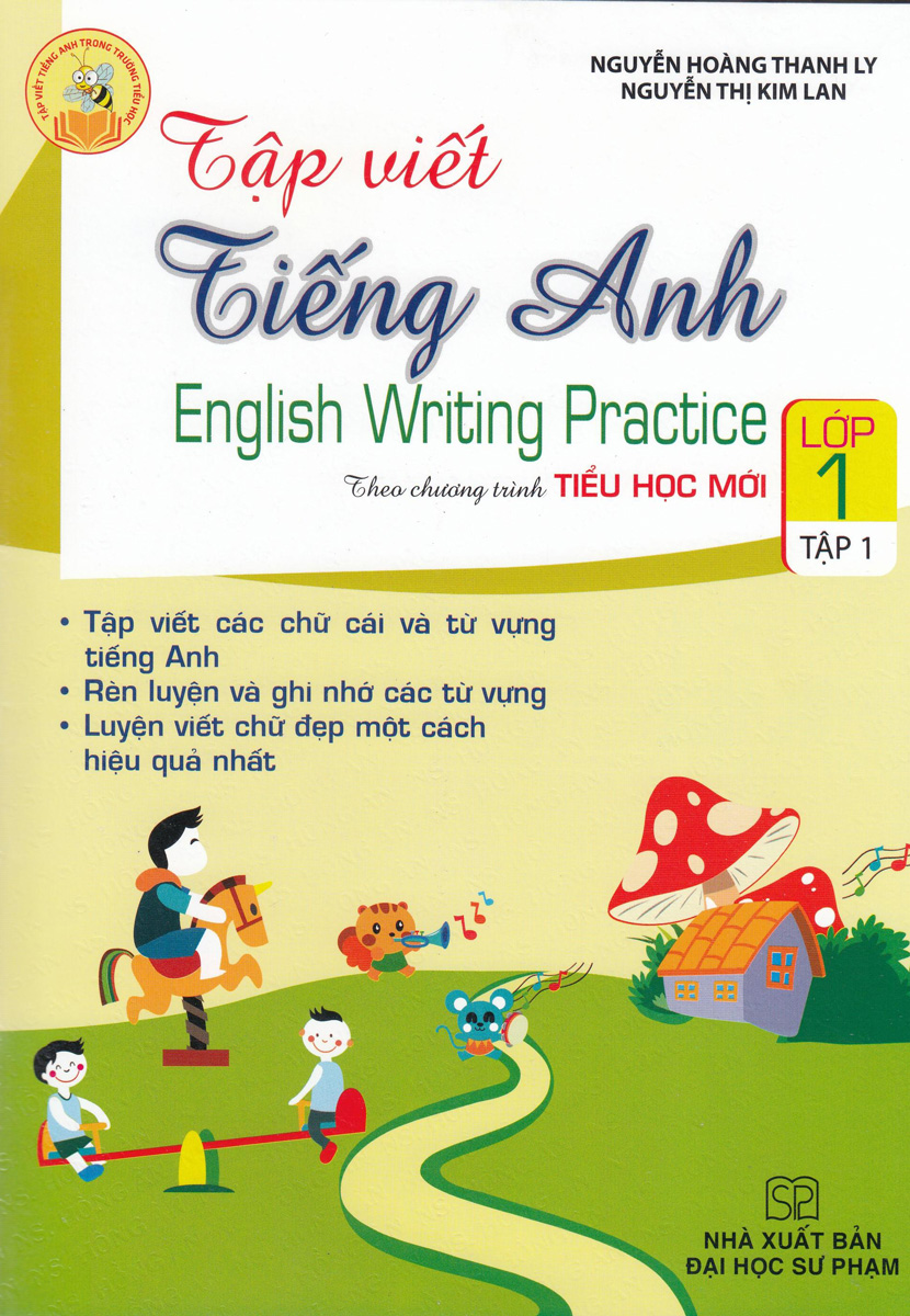 Sách tham khảo - tập viết tiếng anh lớp 1 tập 1 theo chương trình tiểu học mới - newshop