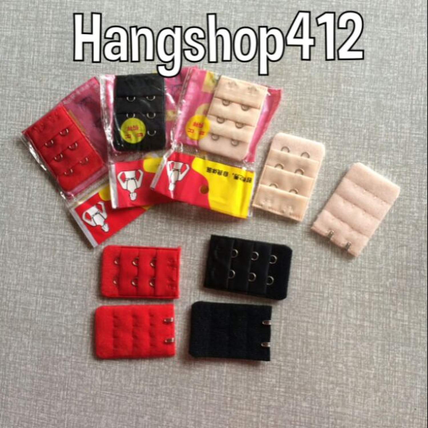 Móc nối áo ngực( nối 2 móc nhiều màu)