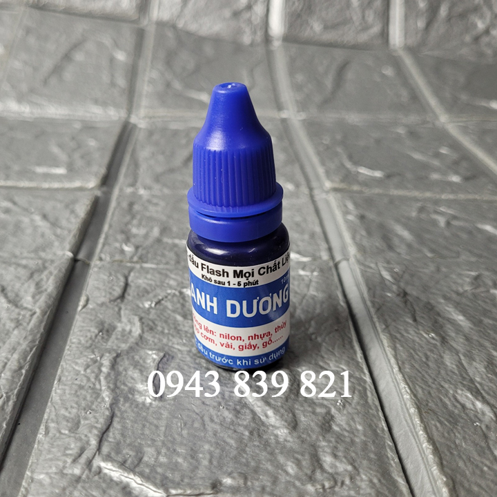 Mực dấu flash đóng trên mọi chất liệu lọ 10ml