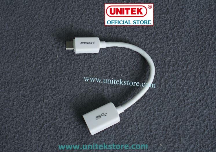 [UNITEK STORE] CÁP CHUYỂN USB OTG TYPE C - USB 3.0 PISEN