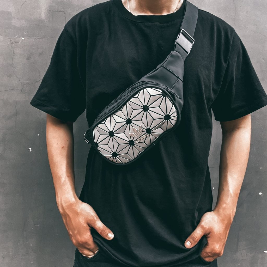 Túi bao tử Adidas họa tiết 3D [6 màu] [unisex]