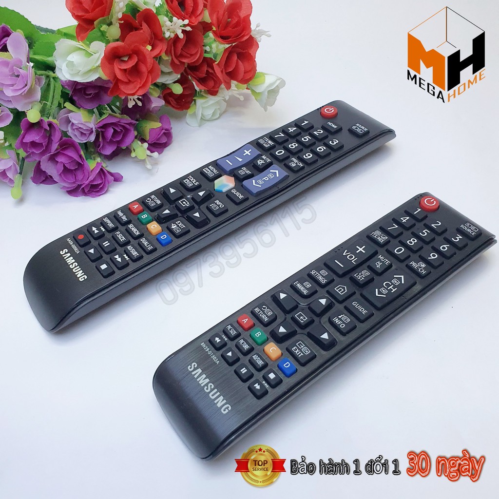 Điều khiển, remote tivi samsung smart