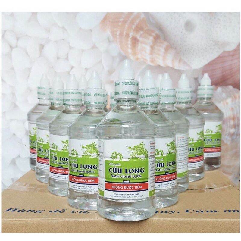 Nước Muối Súc Miệng Cửu Long Chai 1000ml.