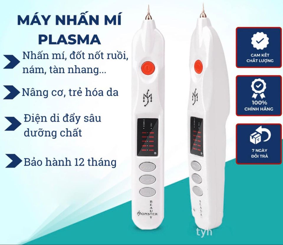 Máy đốt nốt ruồi plasma, máy nhấn mi chuyên dùng spa và thẩm mỹ viện