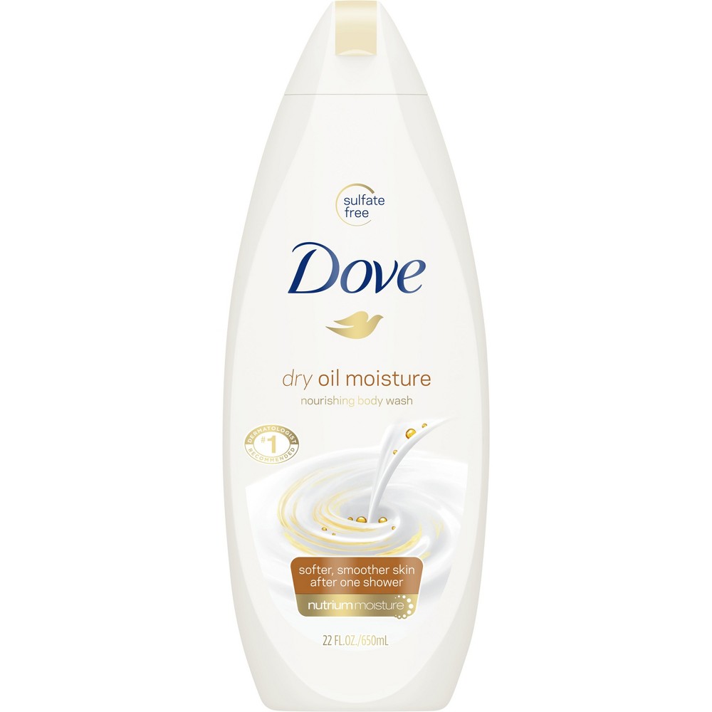 Sữa tắm dove dry oil moisture 650ml