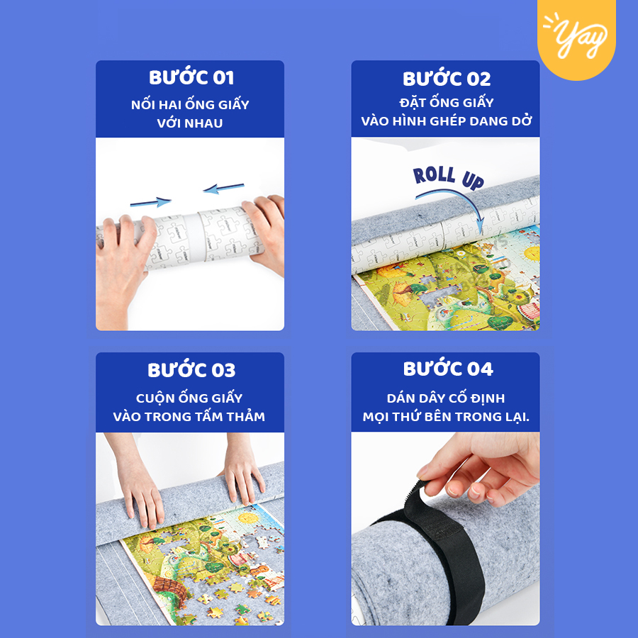 Thảm Xếp Hình - Puzzle Mat - Mideer