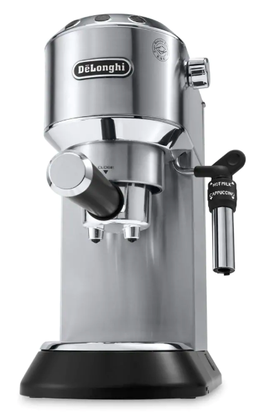 Máy Pha Cà Phê DeLonghi EC685 Dedica Style (M/ R) - Thiết Kế Gọn, Áp Suất 15 Bar - Chính Hãng
