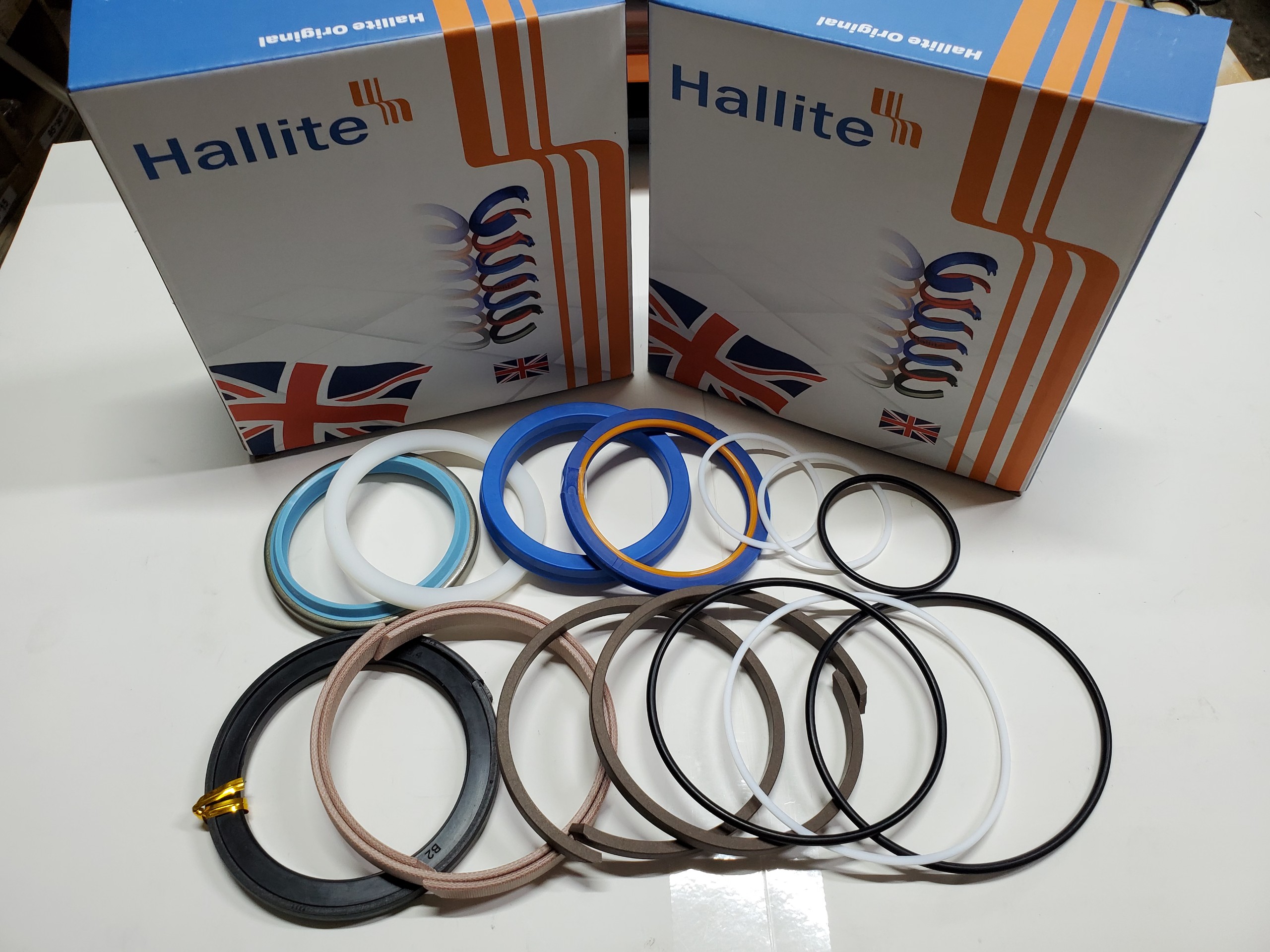 PHỐT ( PHỚT) THỦY LỰC HIỆU  HALLITE  - PHỐT 2 MÔI