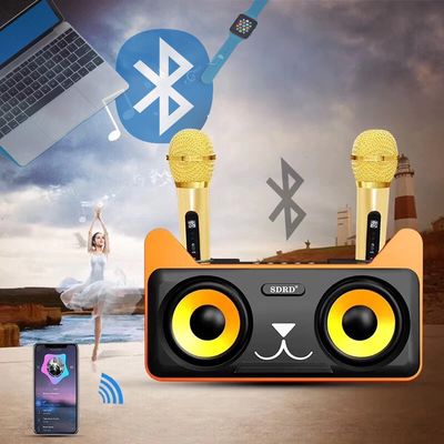 Mich hát Karaoke Bluetooth,Micro Kèm Loa 3 trong 1 Hát Karaoke Bluetooth Cực Hay,Loa Bluetooth Karaok Sd 301 Thiết Kế Đẹp Mắt Cá Tính Âm Thanh Vang Vòm Sống Động Micro Cực Nhạy Hút Âm Cực Tốt Echo Chuẩn
