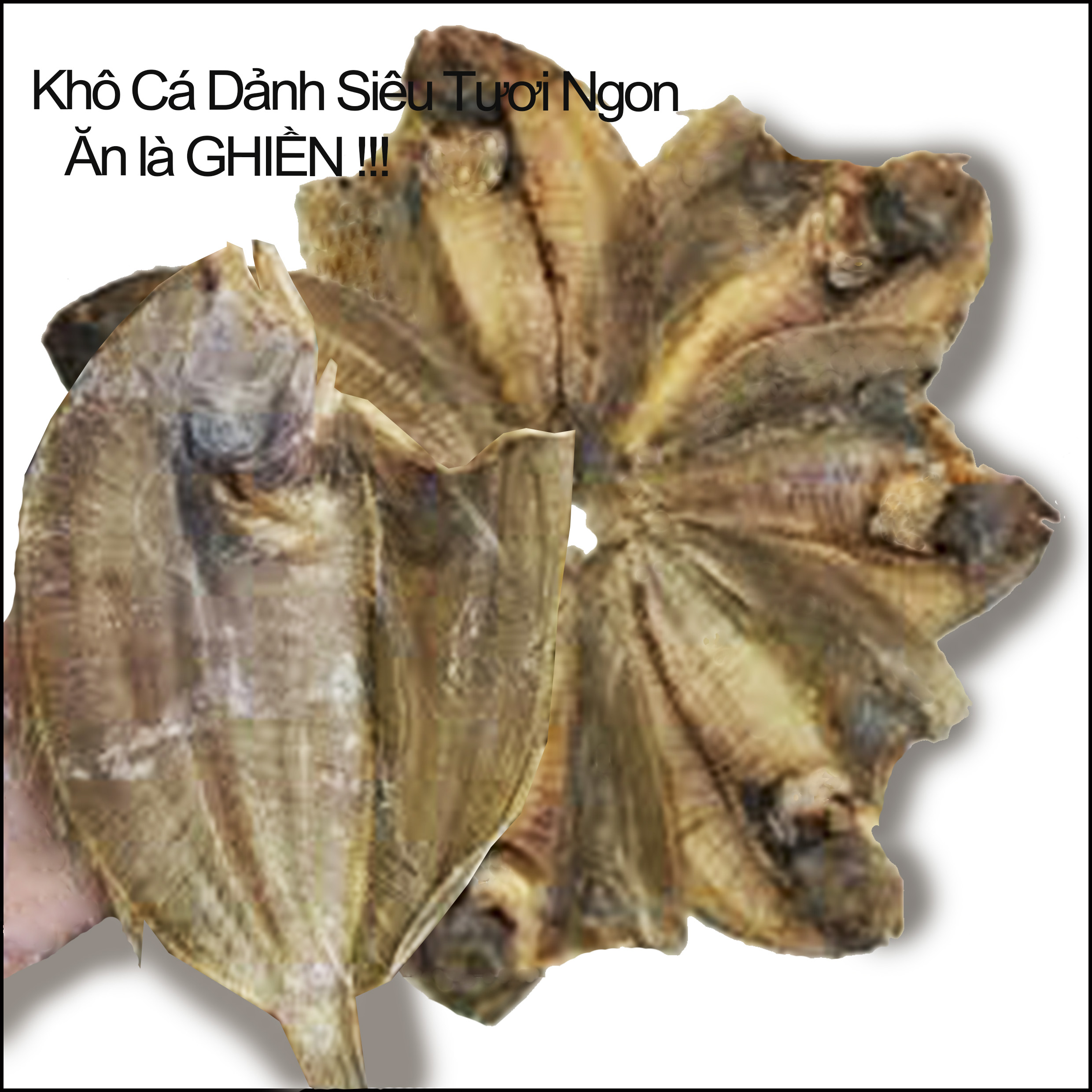 250GR Khô Cá Dảnh (Cá Ngộ) Loại Ngon Đặc Sản PHAN THIẾT-BÌNH THUẬN