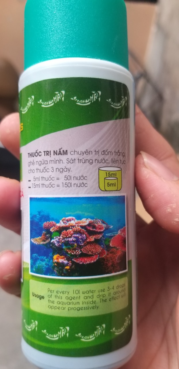 Sát trùng hồ cá cá cảnh hiệu Shanghai