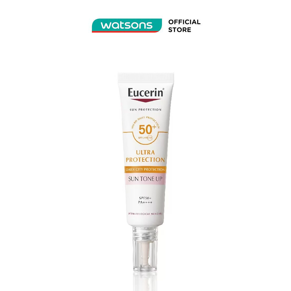 Tinh chất chống nắng eucerin dưỡng sáng nâng tông spf50+ pa++++ 30ml