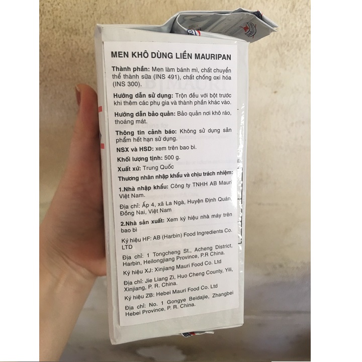 Men khô Lạt Mauripan 500g