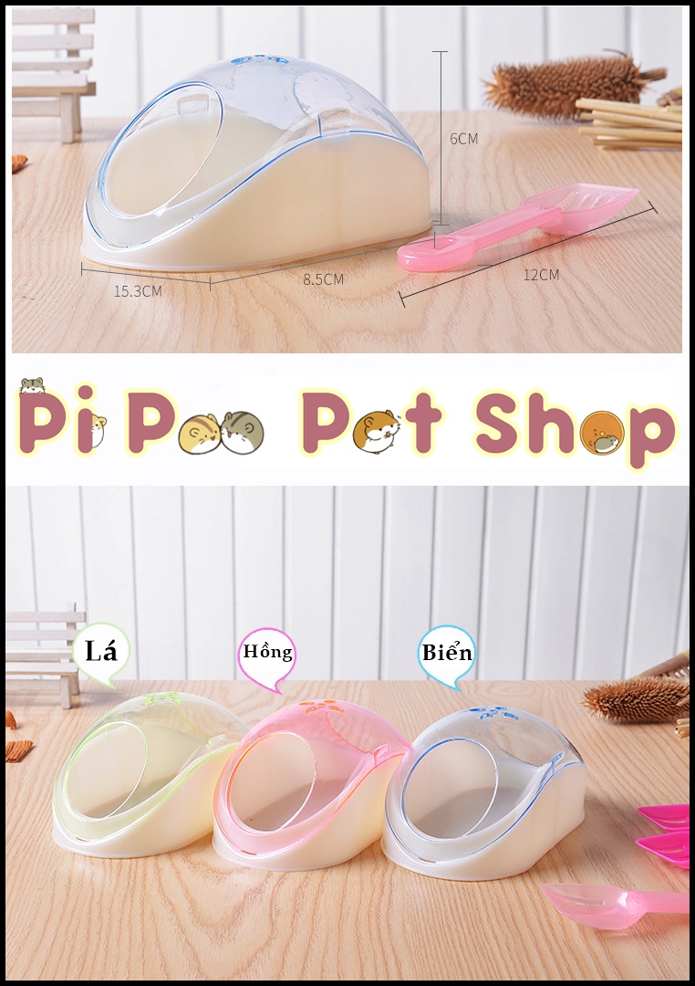 Nhà tắm phi thuyền hamster