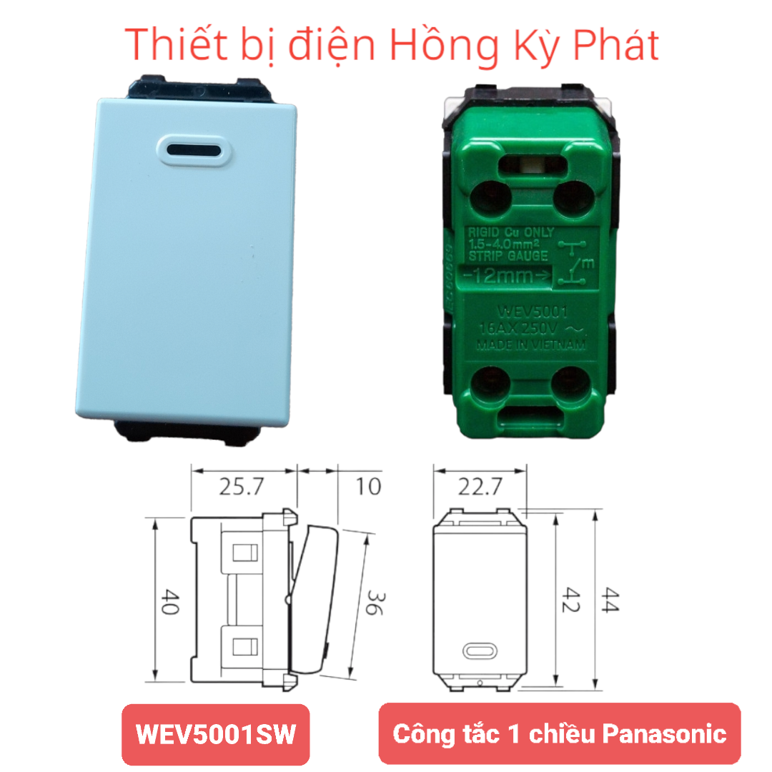 Công tắc Panasonic, ổ cắm hạt lớn Panasonic Wide Series