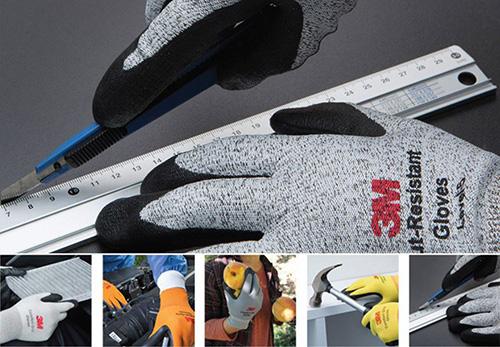 Găng Tay Chống Cắt 3M Cấp Độ 3 - Xám