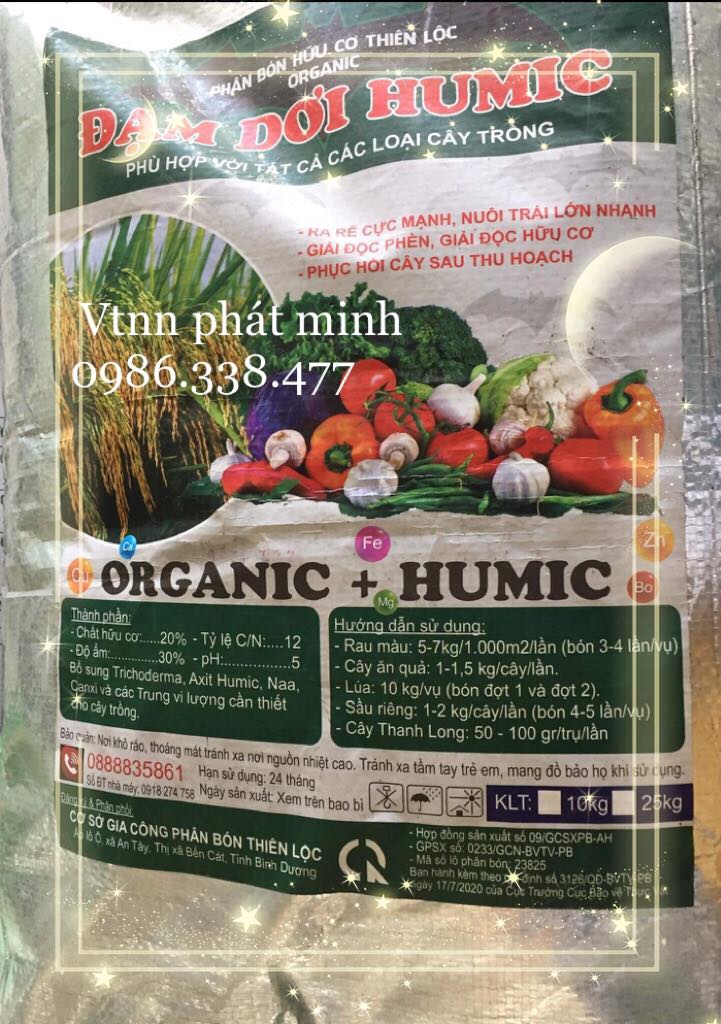 Phân đạm dơi Humic 1kg