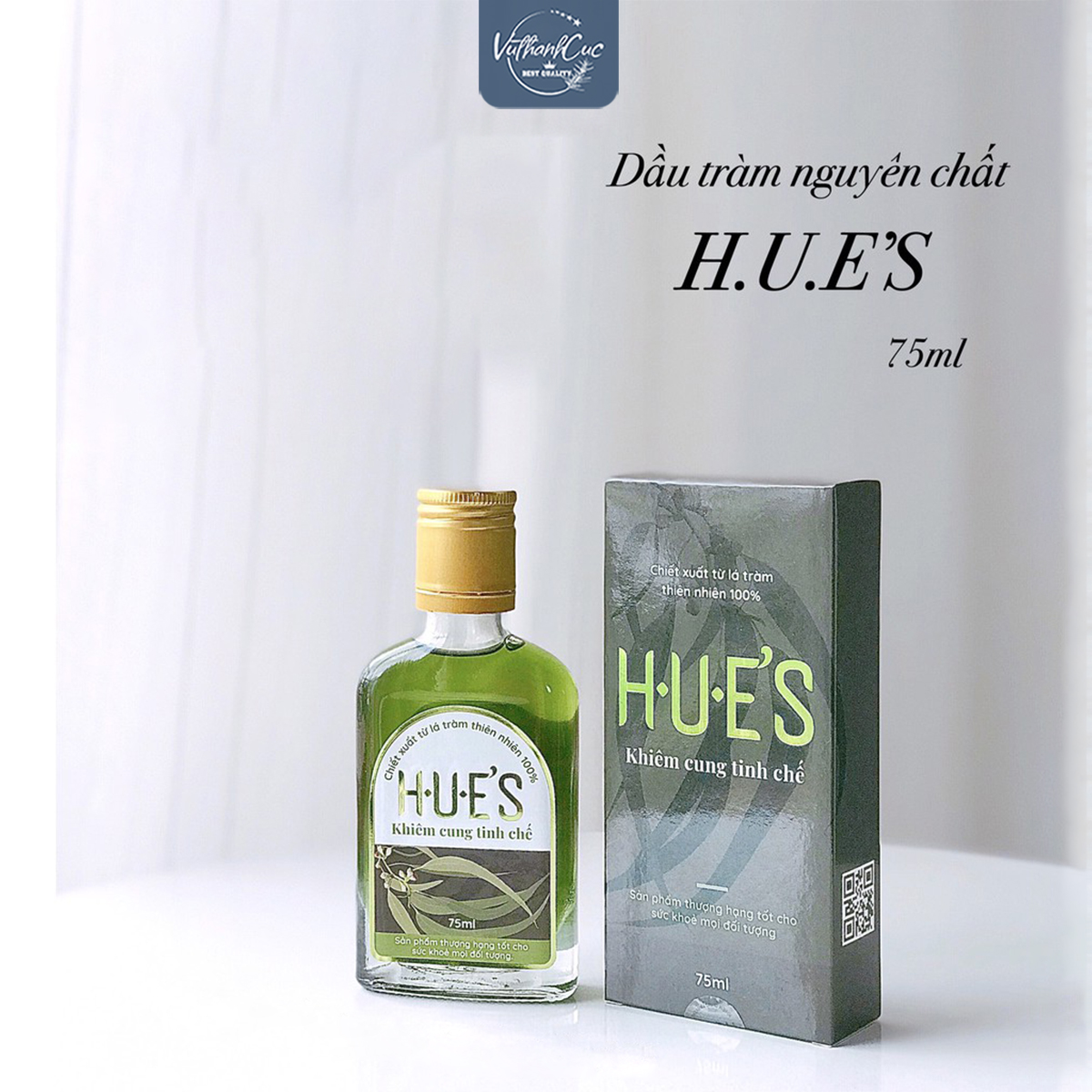 Dầu Tràm H.U.E'S (Huế) - Khiêm Cung Tinh Chế [CHÍNH HÃNG]