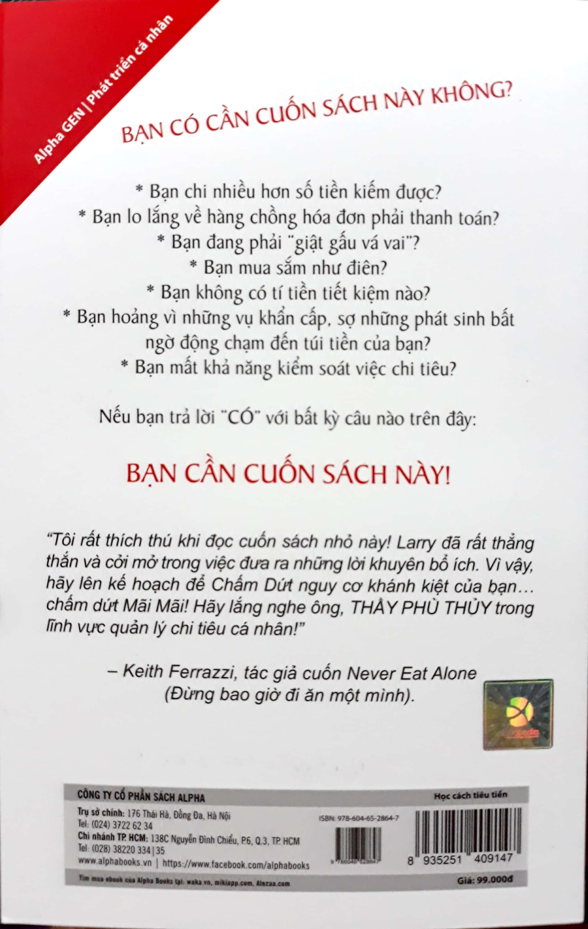 Sách - Học Cách Tiêu Tiền ( Tái Bản 2018)