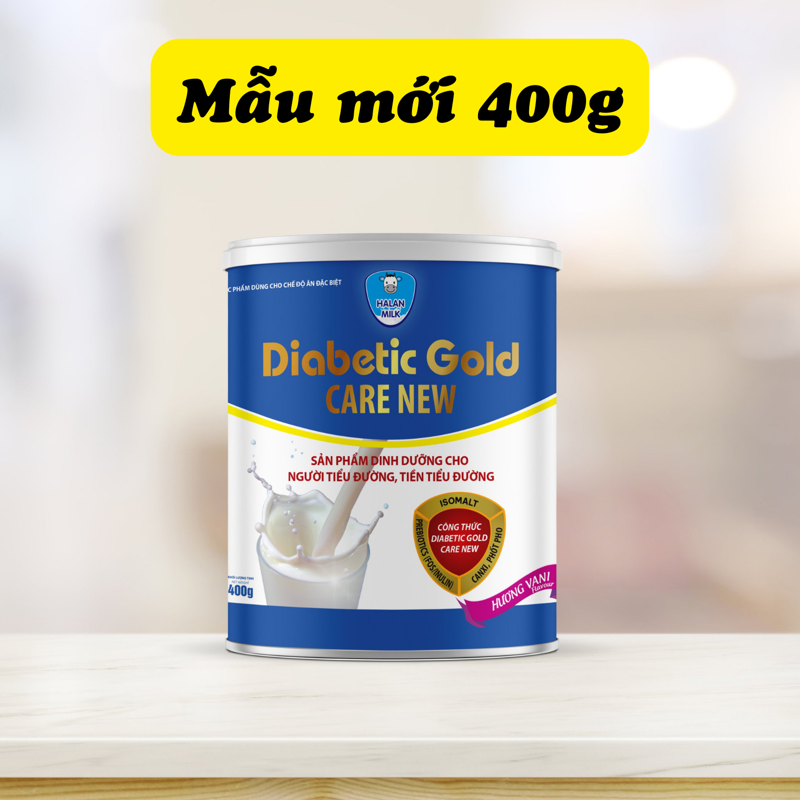 Sữa tiểu đường diabetic gold care 900g - giúp ổn định đường huyết