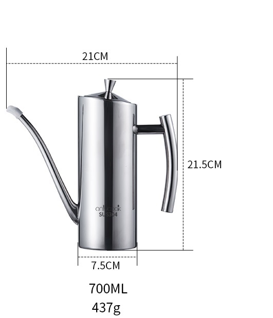 Bình đựng nước chấm, gia vị inox 304 cao cấp