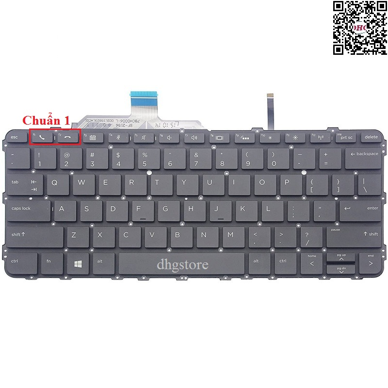 Laptop keyboard for HP EliteBook Folio G1