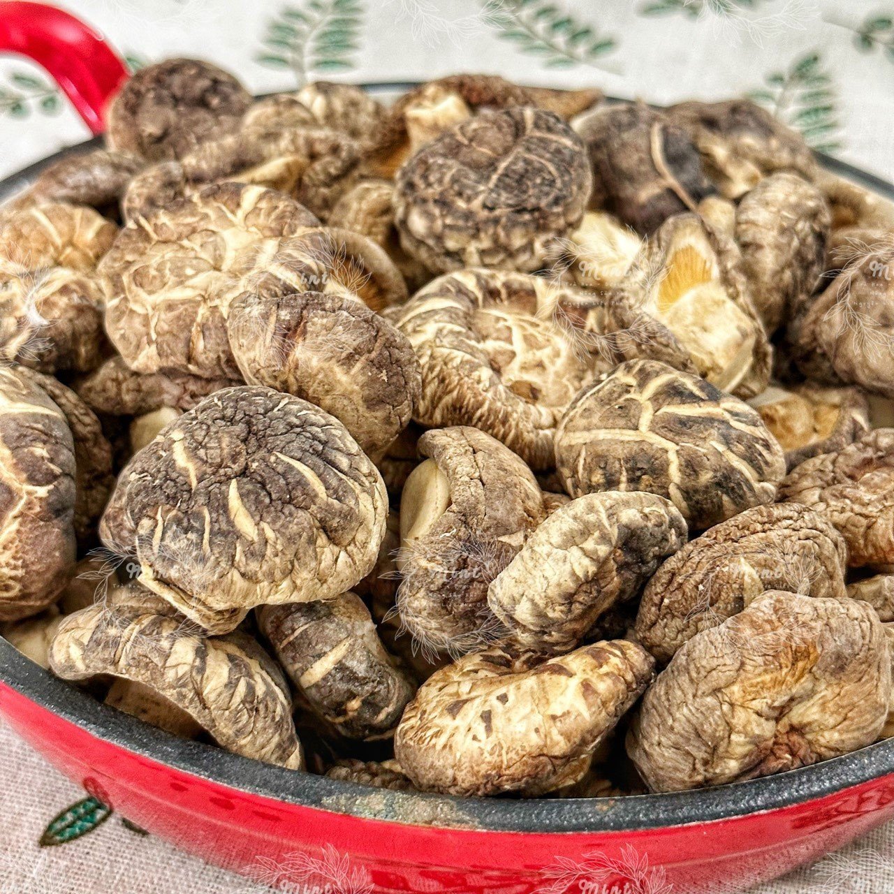 Nấm Đông Cô Khô (Nấm Hương Sấy Khô) size 4 phân - Túi 100gram