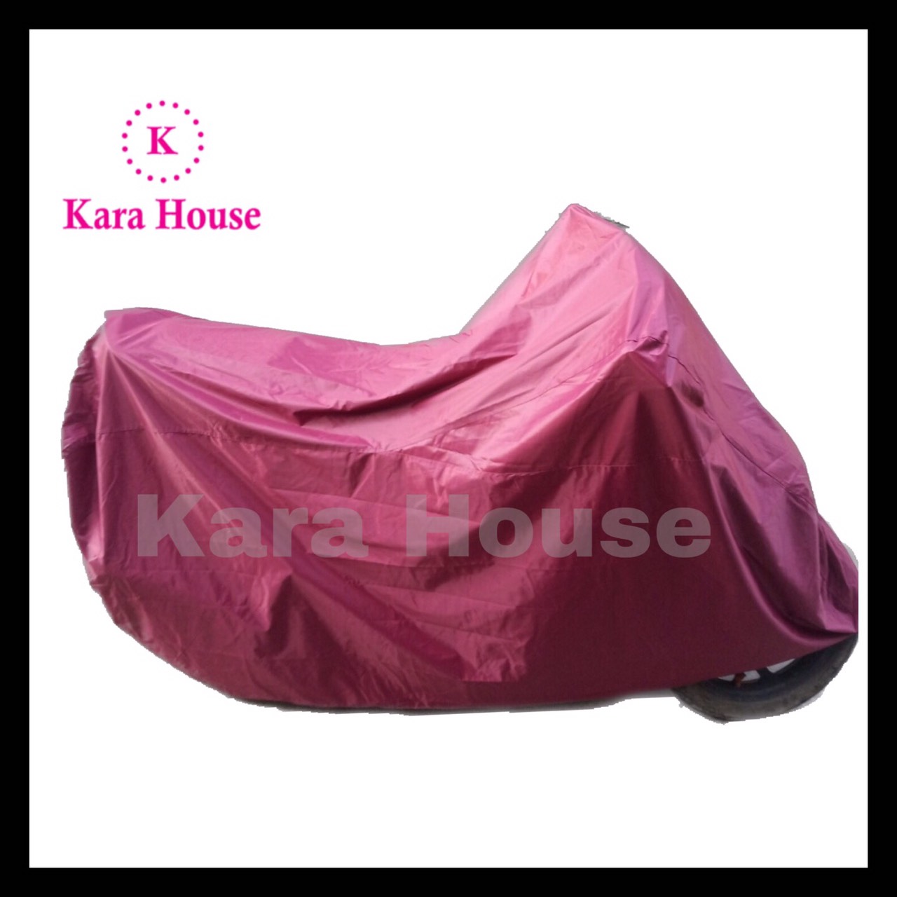 Bạt Trùm Xe Máy Vải Dù May Áo Mưa Chống Nước Tuyệt Đối - Kara House