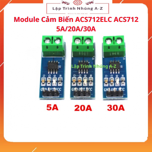 Module cảm biến acs712elc acs712 5a/20a/30a