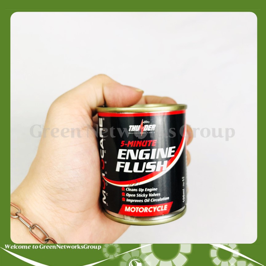 [HCM]Dung dịch súc rửa động cơ xe máy Thunder Engine Flush 100ml Greennetworks