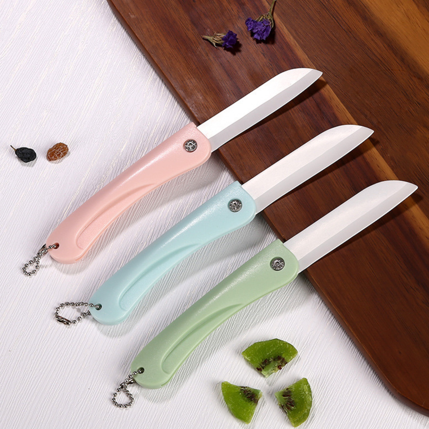 Japanese Folding Fruit Knife, Multifunctional Folding Knife Convenient for Travel