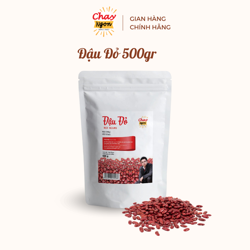 Đậu Đỏ 500g - Thương Hiệu Hùng Phát