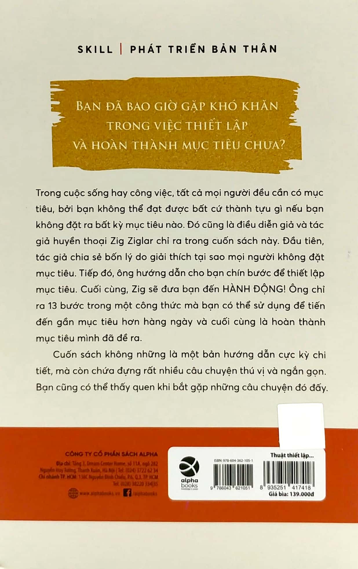 Sách - Thuật Thiết Lập Và Hoàn Thành Mục Tiêu