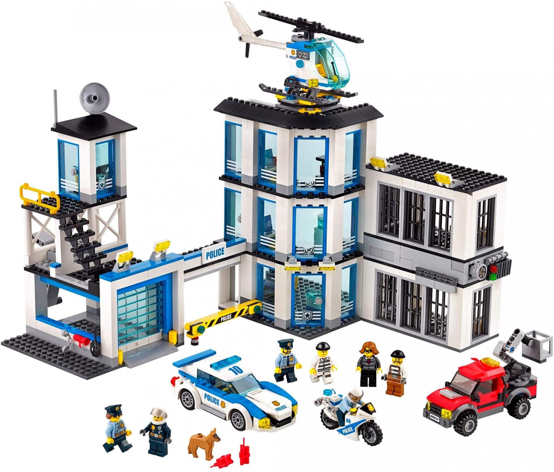 Giảm giá Mua đồ chơi lego city 60141 - trụ sở cảnh sát - BeeCost