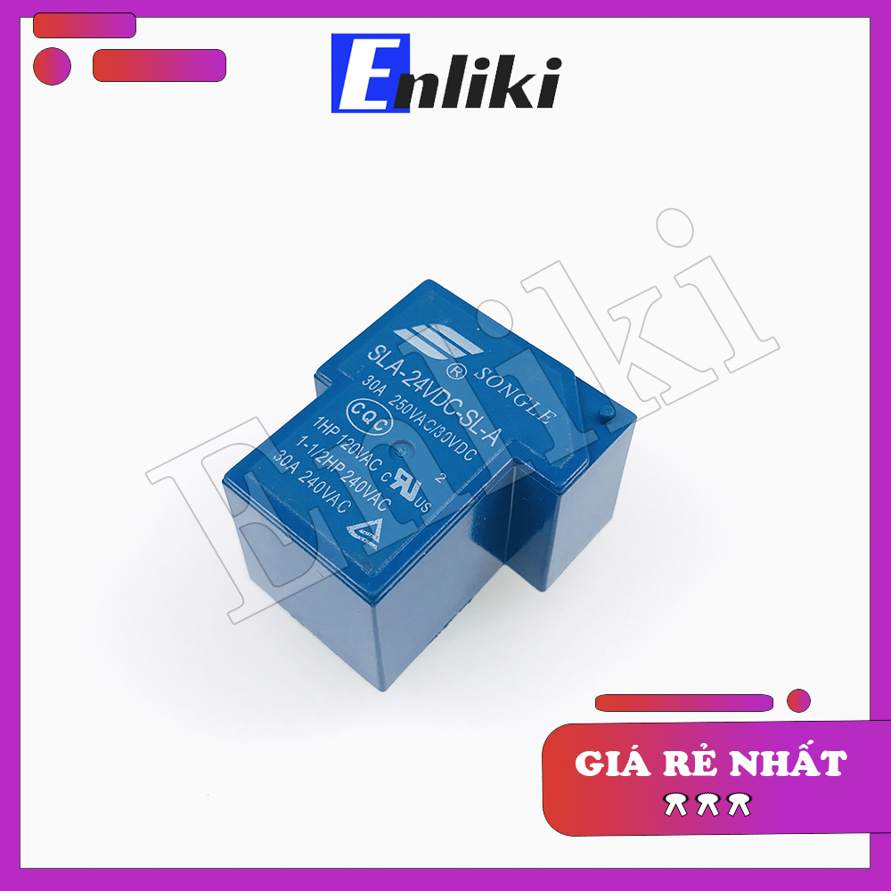 Relay SLA-24VDC-SL-A 24V 30A  (4 Chân)