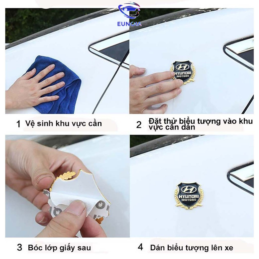 Bộ 2 Logo Bông lúa Toyota