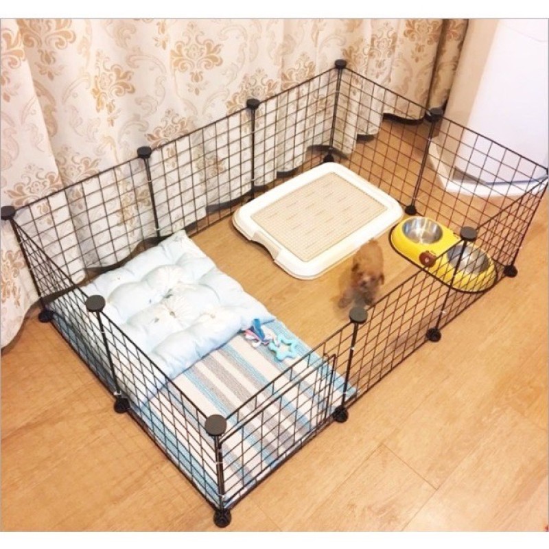 Chuồng Quây Chó Mèo Thú Cưng Lắp Ghép Thông Minh- 1 Tấm Lẻ ( Tặng Kèm Chốt )