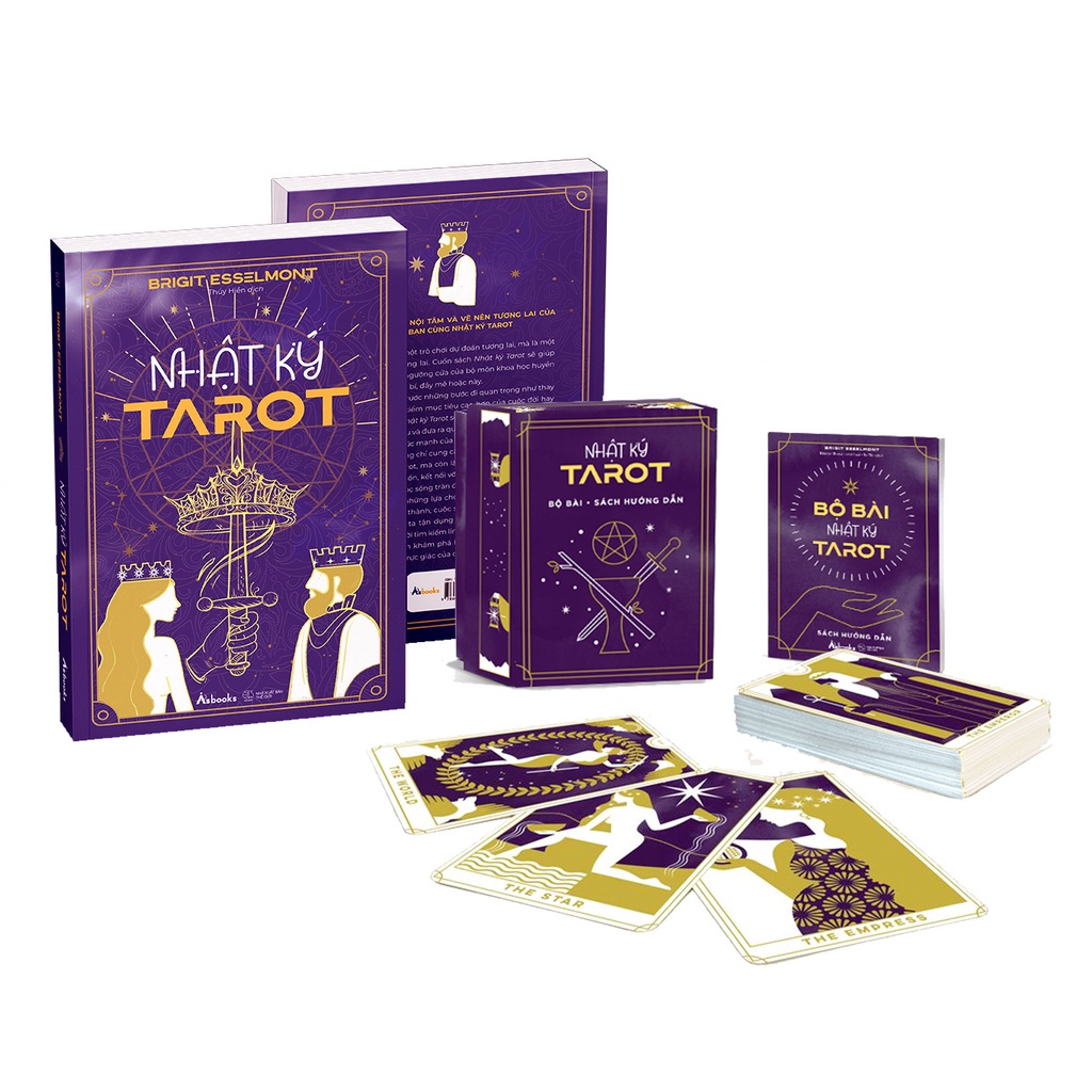 Sách - Bộ bài-Sách hướng dẫn - Nhật Ký Tarot