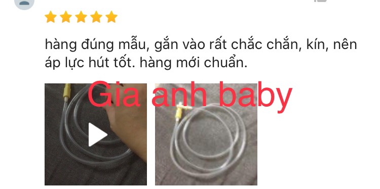 Dây hút máy hút sữa medela swing đơn