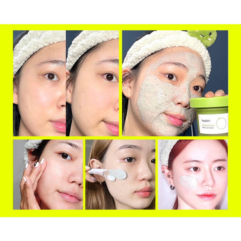Mặt nạ đất sét Beplain Mung Bean Pore Clay Mask 120ml