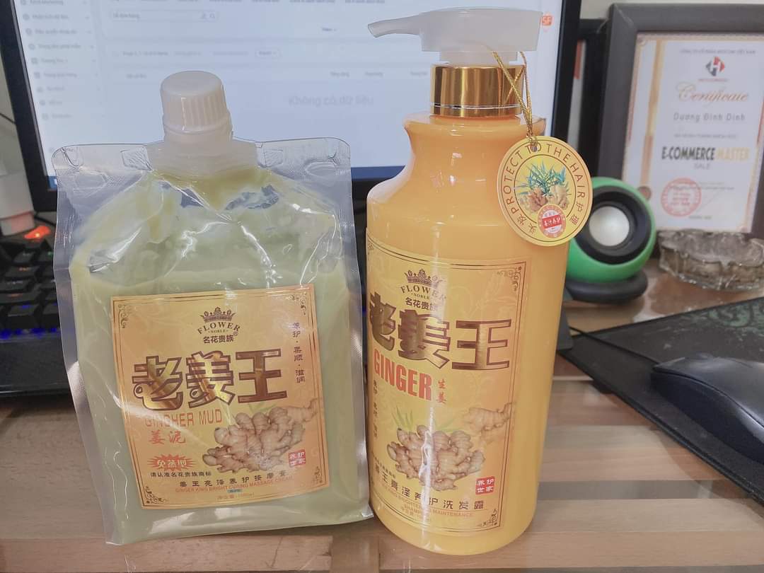 Dầu Dưỡng Sinh Gừng, Chăm Sóc Tóc, Chăm Sóc Massage Cơ Thể