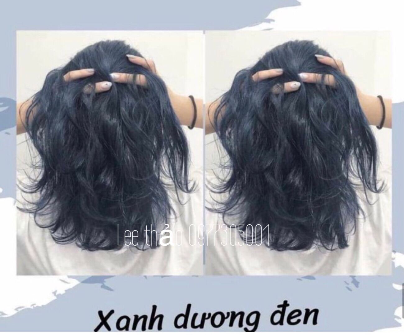 Thuốc nhuộm xanh dương đen