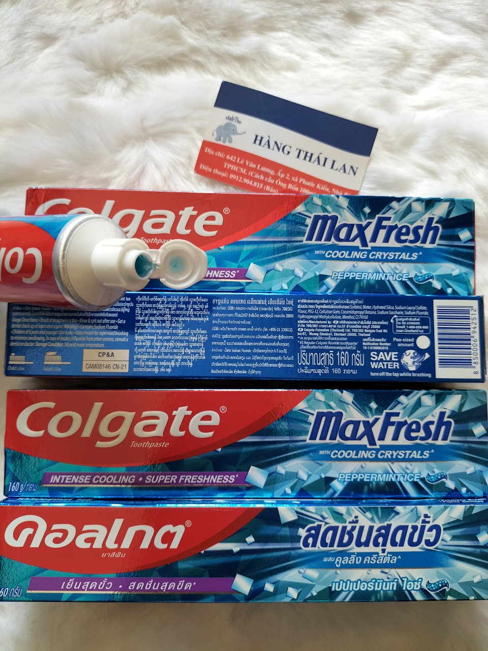 Kem đánh răng Colgate Max Fresh Thái Lan 155g