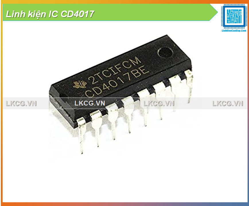 [Giá hủy diệt] Linh kiện IC CD4017