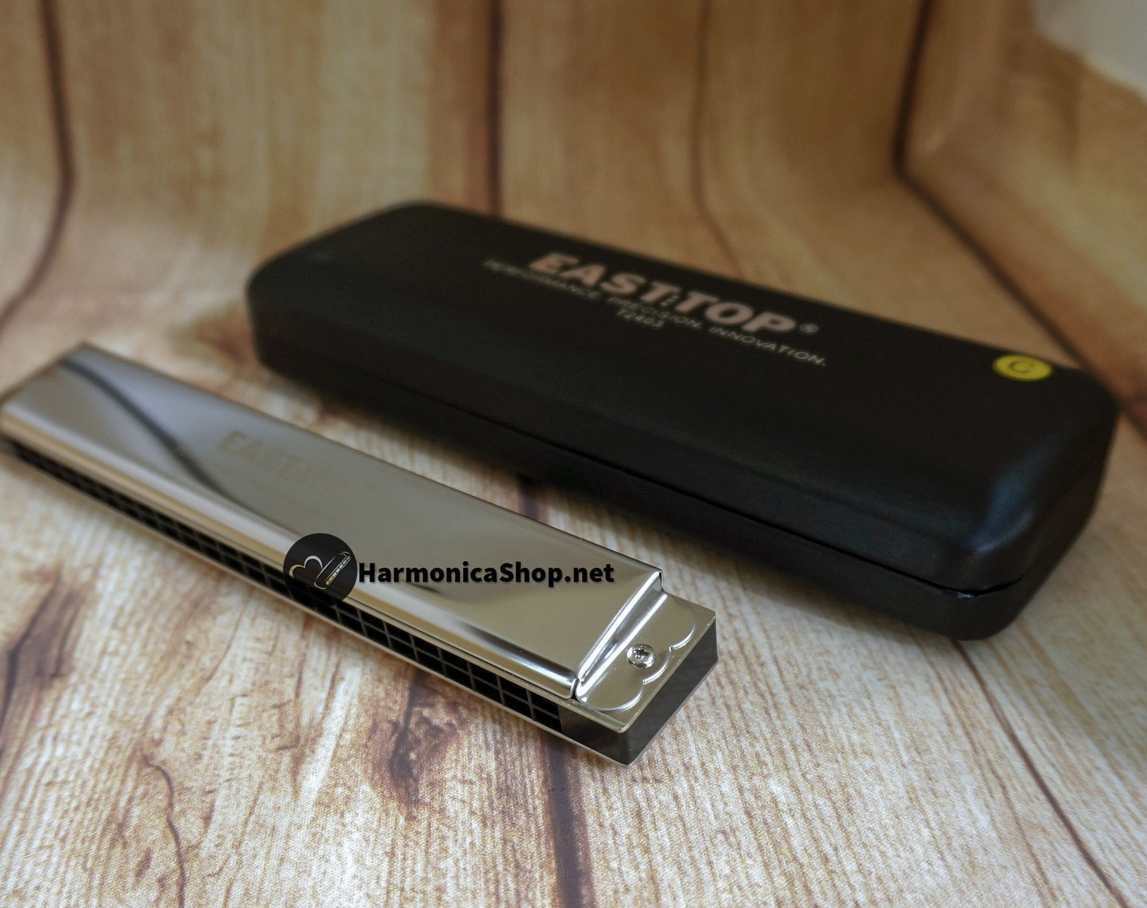 🎶Kèn Harmonica 24 lỗ tone Am🎵Tremolo Easttop T2403 version 2 (có tone thứ)