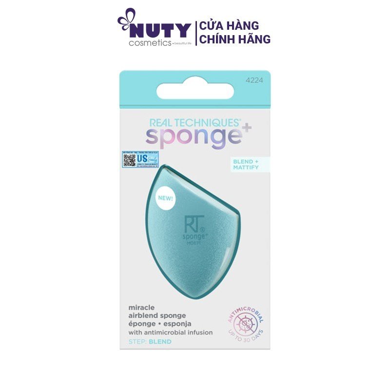 Bông Mút Trang Điểm Real Techniques Miracle Complexion Sponge